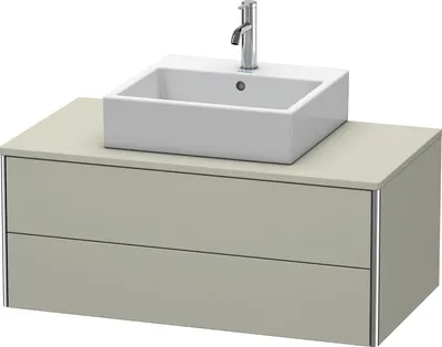Produktbild von Waschtischunterbau XSQUARE 400x1000x548mm taupe seidenmatt 400 x 1000 x 548 mm taupe seidenmatt
