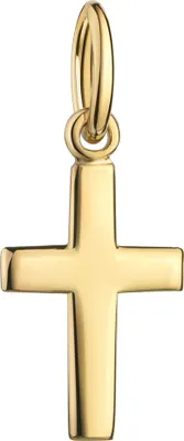 Produktbild von Kleines 750 Goldkreuz  Kettenanhänger für Damen und Kinder