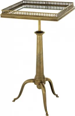 Produktbild von Casa Padrino Luxus Art Deco Designer Messing Beistelltisch - Hotel Tisch Möbel