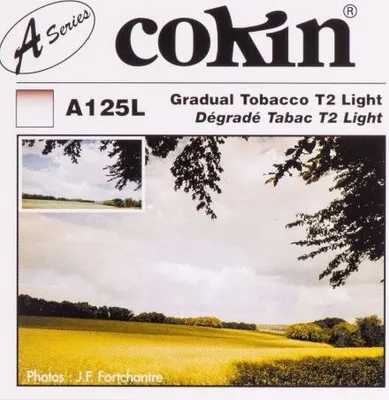 Produktbild von Cokin Filter A125L Größe S halb, tobacco