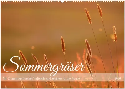 Produktbild von Sommergräser (Wandkalender 2026 DIN A2 quer), CALVENDO Monatskalender