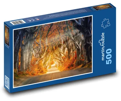 Obrázek produktu pro martinpuzzle - Puzzle 500 - Stromy u cesty