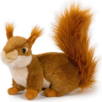 Produktbild von Plüschtier Eichhörnchen 20cm, Stofftiere Kuscheltiere Eichkätzchen Eichkater Tier