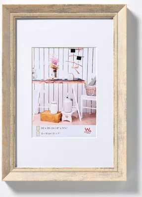 Produktbild von Walther, EL824H,Chalet Designrahmen 018x024 cm NATUR