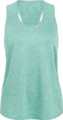 Produktbild von Racerback Sport Shirt -Heathered-, Damen Tank Top – Mint Meliert – Gr.: XL