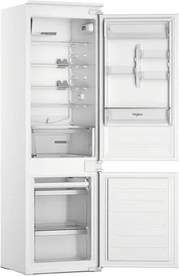 Image de Réfrigérateur Combiné Encastrable WHIRLPOOL WHC18D011C2FR, 2 Portes, 268 L, , 54 x 54,5 x 177 cm, Blanc