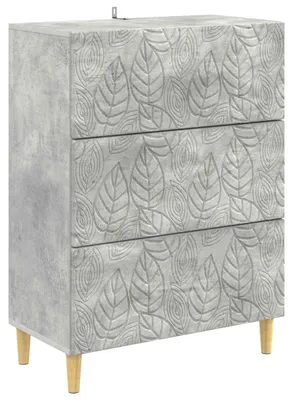Zdjęcie produktu dla Szafka z Szufladami Betonowy szary 66 x 34,5 x 90 cm