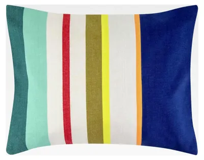 Produktbild von Kissen aus Baumwolle Tahiti - aufblasbar - 30 x 40 cm - Gestreiftes Kissen
