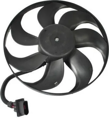 Produktbild von THERMOTEC D8W002TT Lüfter Motorkühlung Kühlerlüfter für VW Golf IV Schrägheck (1J1) Wasserkühler Ø345mm