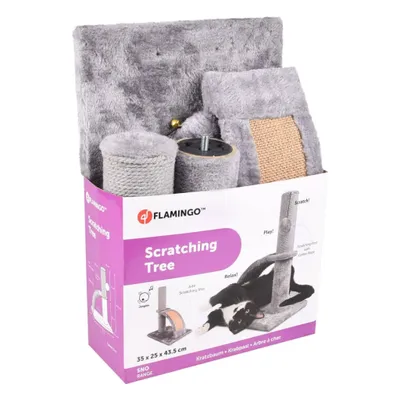 Produktbild von FLAMINGO Kratzbaum Tessa 35x25x43,5 cm Grau
