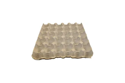 Produktbild von Eierlagen, Eierhöcker, Eierverpackung, Eierkartons, 30er, grau, Recycling, S-L, 50 Stück