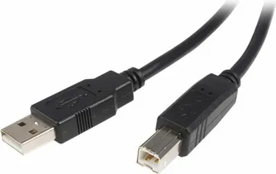 Zdjęcie produktu dla StarTech.com USB2HAB5M, 5 m, USB A, USB B, USB 2.0, 0,48 Gbit/s, Czarny