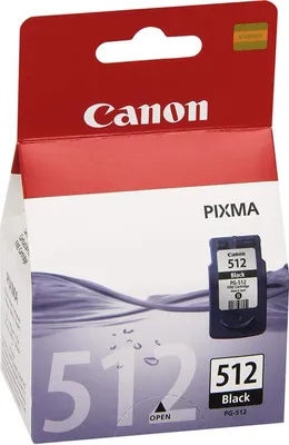 Produktbild von Original Tinte für Canon Pixma MP260/MP240 schwarz HC PG512