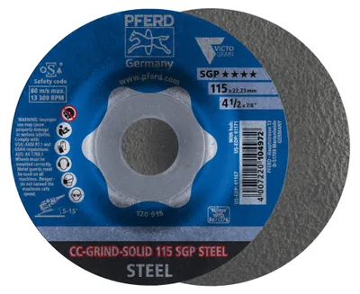 Obrázok produktu pre PFERD 64187116, 11,5 cm, 2,22 cm, 13300 ot/min, 10 kusov