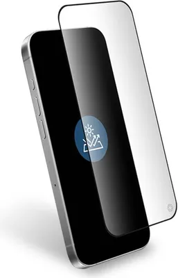 Zdjęcie produktu dla Force Glass, matowa osłona ekranu 2.5D 9H+ dla iPhone 16/15/14 Pro, przezroczysta
