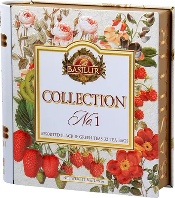 Obrázek produktu pro Basilur Tea Book Collection No.1 Tea Set Dárková sada 4 čajů