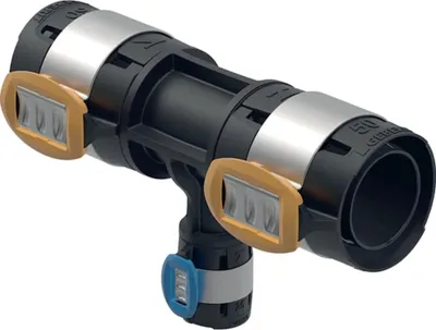 Zdjęcie produktu dla Geberit trójnik zredukowany FlowFit PPSU DN40/25/40 50/32/50mm