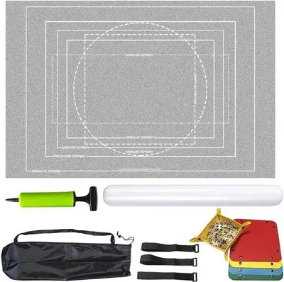 Produktbild von Puzzlematte aus Filz – Puzzleunterlage – Aufbewahrungsmatt für Puzzles bis zu 3000 Teile
