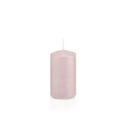 Produktbild von INNA-GLAS Blockkerze MAEVA, hellrosa, 10cm, Ø6cm, 33h - Germany - Stumpenkerze