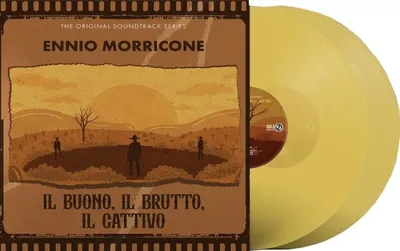 Image de Ennio Morricone - Le Bon, la Brute et le Truand (Bande originale du film) (Édition jaune) (2 LP)