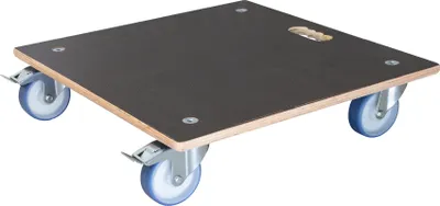Produktbild von WAGNER Pflanzenroller / Transporthilfe MAXIGRIP 58 x 58 x 14,5 cm, wetterfest, Bremsen, Tragkraft 300 kg, DE Ware - 20135801
