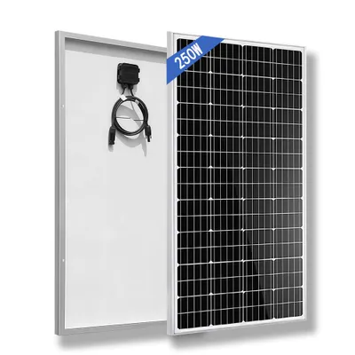 Produktbild von 250W Watt 12V Solarmodul Solarpanel Monokristallin für Wohnmobil Inselanlage Garten Camping