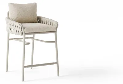 Produktbild von 2er Set Suns Fiavé Barhocker Aluminium/Rope