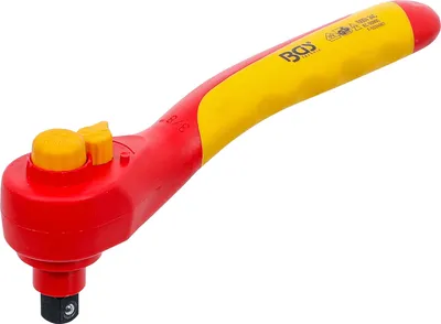 Produktbild von BGS 625 VDE-Umschaltknarre, Abtrieb Außenvierkant  10 mm (3/8"), 1000 V