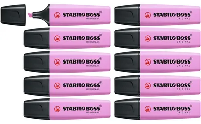Immagine prodotto di STABILO Boss Original Pastel evidenziatore 1 pz Punta smussata Fucsia