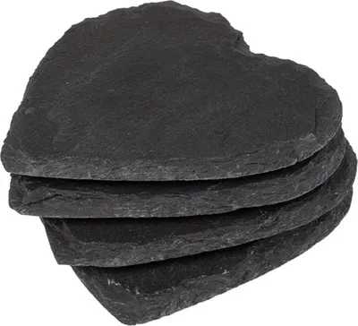 Produktbild von OOTB Schiefer-Untersetzer Herz ca. 10 cm