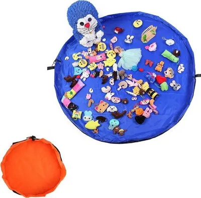 Immagine prodotto di Borsa porta giocattoli blu/gialla per riporre gli oggetti