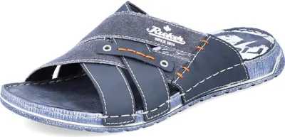 Produktbild von Rieker Herren Pantolette blau, Herren:43 EU
