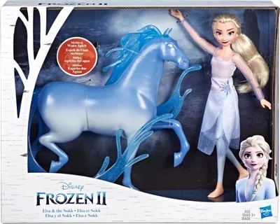 Obrázok produktu pre Hasbro Disney Frozen Elsa Elza Doba ľadová s koňom Bábika NOKK + kôň