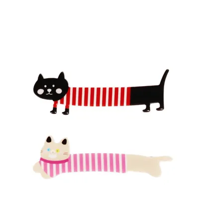 Produktbild von Haarspange Katzen Haarklammer 2-tlg. Set ca. 2,2x7,1x1,4 cm