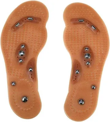 Image de Semelles magnétiques de massage des pieds pour hommes et femmes