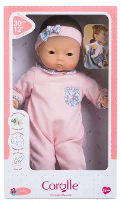 Zdjęcie produktu dla Corolle Bébé Calin - Mila, Lalka dziecko, Damski, 1,5 lat(a), Chłopak, dziewczyna, 300 mm, 380 g