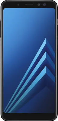Produktbild von Samsung Galaxy A8 (2018) Single-SIM Burn LCD schwarz