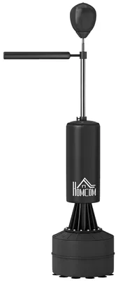 Immagine prodotto di Sacco da boxe da pavimento con bersaglio Speedball | Colore: Nero | Dimensioni: 48x88x155-205 cm