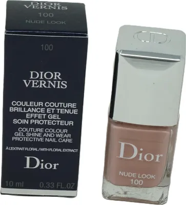Produktbild von Christian Dior, Vernis, Gel-Effect, Nail Polish, 100, Nude Look, 10 ml