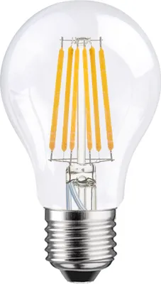 Produktbild von LED Filament Leuchtmittel Birne A60 8W = 75W E27 klar 1055lm Tageslicht 6500K kaltweiß