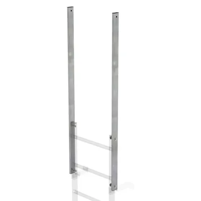 Produktbild von Günzburger Steigtechnik Ausstiegsholm gerade Stahl-verzinkt Länge 1.600 mm - 063243