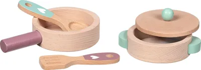 Produktbild von Goki Kochset Spielzeug Küchenset für Kinder - Spielspaß