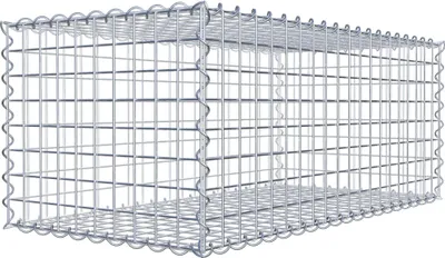 Immagine prodotto di Gabbione 100 cm x 40 cm x 50 cm (L x H x P), maglia 5 cm x 5 cm, spirale