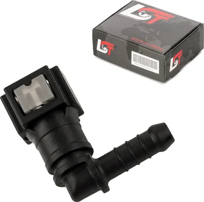 Produktbild von Schnellverschluss Kraftstoffleitung Kupplung L-Stück 6,3x6mm für TOYOTA FIAT