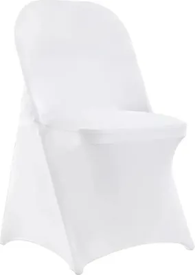 Image de Housses de chaises de mariage, matériau Élasthanne résistant, ajustement universel, 30 pièces