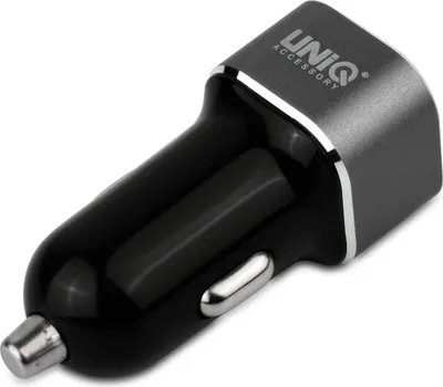 Immagine prodotto di Caricabatterie da auto UNIQ Lightning USB 2,4A - Nero