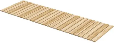 Immagine prodotto di Sentiero da giardino in legno - Sentiero da giardino - Legno - 120x38 - Adattabile - Peso 1,7 kg - Facile da pulire - Percorso pedonale - Design