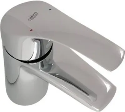 Obrázok produktu pre GROHE Eurosmart, Kúpeľňové umývadlo, Páková rukoväť, Kov, 1/2", Chróm