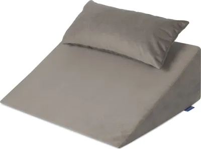 Zdjęcie produktu dla Klin TRINITY pod plecy z poduszką 60x50x21 cm Trinity brązowy