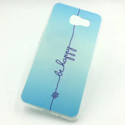Produktbild von Handyhülle Schutzhülle für Samsung Galaxy A5 (2016) Case Cover Bumper Etuis Silikon Blau